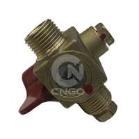 Vanne de cylindre CNGO certifiée ISO9001:2015, conception anti-erreur de connexion QF-T1, contrôleur de niveau d'eau, support OEM 24/7 pendant 3 ans, livraison rapide