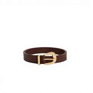 Ceintures en cuir véritable tendance, boucle carrée en acier, designs personnalisables, cuir de vache écologique, ceinture robuste pour homme - Product Image 2
