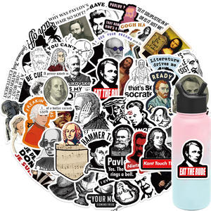 50ชิ้น<span class=keywords><strong>ประวัติ</strong></span>ศาสตร์คนที่มีชื่อเสียงตลกMemes Graffitiสติกเกอร์สําหรับแล็ปท็อปตกแต่งโทรศัพท์ไวนิลSpoof Celebrityสติกเกอร์ - Product Image 2