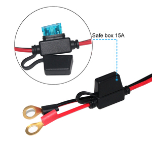 2FT 61CM SAE to O Ring terminale di prolunga SPT-2 16awg cavo convertitore presa filo 10A fusibile - Product Image 5