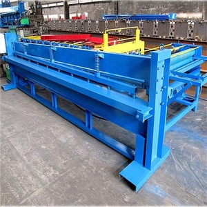 Cisaille d'acier de <span class=keywords><strong>4m</strong></span> utilisée pour couper des tuiles colorées pour le toit et les marches avec moteur et composants de noyau de roulement - Product Image 4