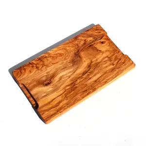 Planche à découper en bois d'olive, comme une petite planche à découper pour les fruits ou les sushis, affûteur d'aliments, accessoire photo