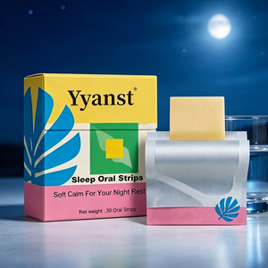 Yyanst Tiras Orales de Disolución Rápida, Película Oral Portátil para el Descanso Nocturno, Suplemento Dietético Diario para Adultos, 30 Tiras - Product Image 6
