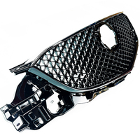 Grille de voiture CX-5 de haute qualité avec un design sportif en nid d'abeille, grille de ventilation de pare-chocs noire brillante
