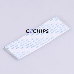 KH-FFC-A1.0-27P-100MM FFC Cable (Flexible Flat Cable) P=1mm Connector 27P 1mm 0.3mm Non-Inverting - Product Image 1