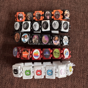 Vòng tay gỗ đàn hồi kiểu chuỗi hạt với hình ảnh của khách hàng & Epoxy trên gỗ, khắc logo được chấp nhận - Product Image 2