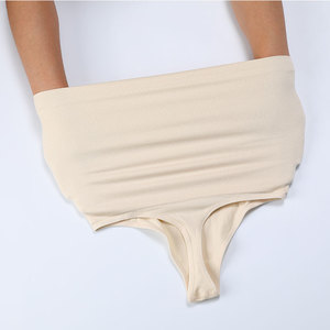Tangas Moldeadoras de Cintura Alta con Compresión Elástica, Tejidas sin Costuras para Uso Diario, Venta al Por Mayor para Mujeres - Product Image 4