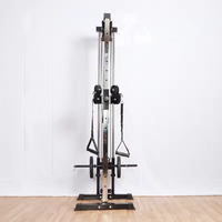 Station de musculation murale multifonction robuste pour usage domestique, avec double poulie réglable et machine de crossover de câbles – Vente en gros SP