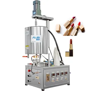 High Quality High Speed Cosmetic Industry Lip Balm Heating Mixing Equipment Lip Gloss Cream Liquor Lipstick Making Machine