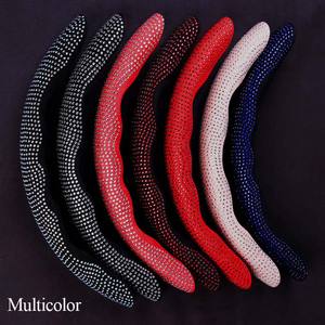 2 pezzi universale elegante scintillante scintillante luccicante Bling Diamond Funda Para Volante copri Volante per SUV - Product Image 4