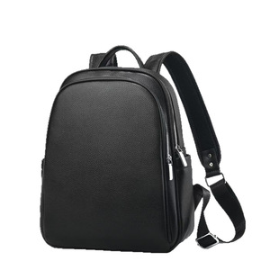 Women Casual <b>Leather</b> <b>Backpack</b> <b>Large</b> Capacity Daily Travel Rucksack With Multiple Pockets - Product Image 4