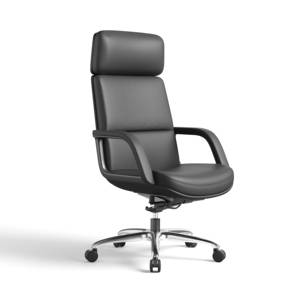Sedia da Ufficio Direzionale in Pelle di Alta Qualità, Comoda Poltrona di Lusso per CEO e Manager - Product Image 1