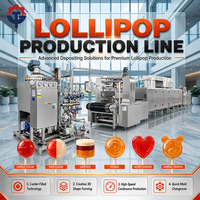 Ligne de production de sucettes flexibles TG pour différentes formes de bonbons