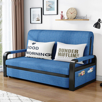 Sofá cama de tela de esquina plegable de 2 plazas sala de estar moderna muebles baratos con almacenamiento