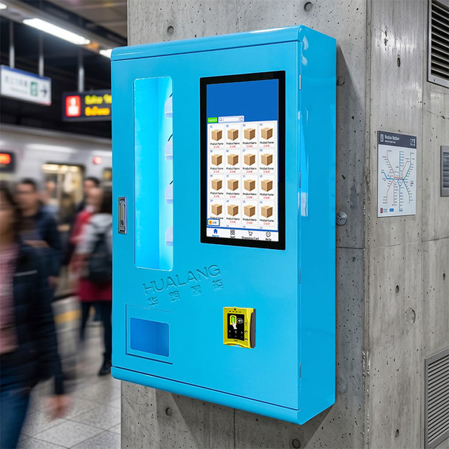 Low Startup Costs 18.5 Inches Touchscreen Operation Sanitary Pads Vending Machine Wall Mounted Vending Machine Small