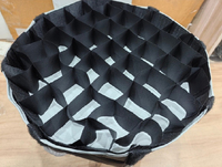 Boîte à lumière octogonale de 30 cm à montage rapide, pliable et portable, avec grille et diffuseur, petite boîte à lumière de studio