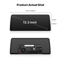 Radio para Auto Youducar de 12.3 Pulgadas 2K Android con Reproductor, GPS, Navegación, Unidad Principal Universal 2 DIN, Ajustable, Flotante, con Asistencia de Reversa