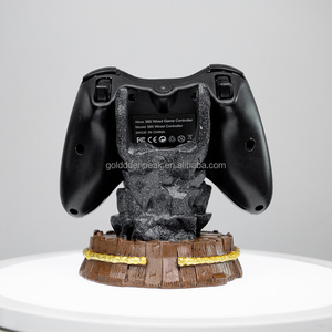Soporte para Gamepad de resina Black Myth Wukong para // y soporte de exhibición para teléfono móvil con diseño de garrote <span class=keywords><strong>dorado</strong></span> para jugadores - Product Image 6