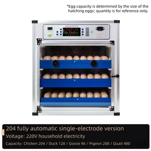 Incubadora de Huevos Inteligente de Nueva Generación para Aves, Pollos, Emús, Gansos y Avestruces |   Máquina de Incubación Totalmente Automática con una Tasa de Incubación del 96% Fácil de Usar - Product Image 1