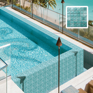 Piastrelle a Mosaico in Ceramica Antiscivolo Shanmei per Piscine - Finitura Lucida, Spessore 5.5mm/6mm, per Uso Esterno - Product Image 4