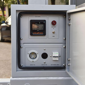 <span class=keywords><strong>Remorque</strong></span> de surveillance solaire CCTV mobile Lumières <span class=keywords><strong>LED</strong></span> de sécurité et caméra - Product Image 4