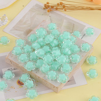 Haute qualité acrylique fleur perles arc-en-ciel couleur bijoux à bricoler soi-même faisant des perles pour sac bijoux accessoires