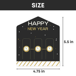 Xieli New Year Party Favor <span class=keywords><strong>Puntos</strong></span> coloridos Black Golden Glitter Pull Tabs Juegos de cartas - Product Image 3