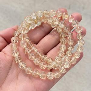 Classic Crystal Rhinestone <b>Beads</b> <b>Bracelets</b> 6mm 8mm 10mm Hand String Gemstone Loose <b>Bead</b> Unisex US Made - Product Image 3