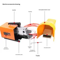 Machine à dénuder les fils électrique semi-automatique XinFeiXiang XFX-10, prix de gros, 220V, longueur de dénudage 1-10mm