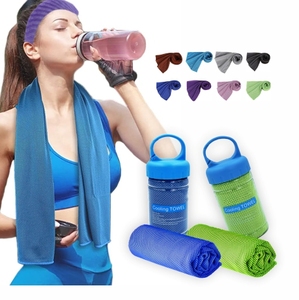 Serviette de sport sublimée en microfibre à séchage rapide avec logo personnalisé Serviette de refroidissement de la glace froide instantanée à impression réactive - Product Image 3