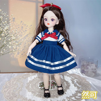 Muñecas BJD y Ropa, Articulaciones Móviles, 30 cm, 1/6, Ojos Simulados en 3D, Muñeca Articulada, Vestido DIY para Niñas, Regalo de Cumpleaños, Juguetes para Niños