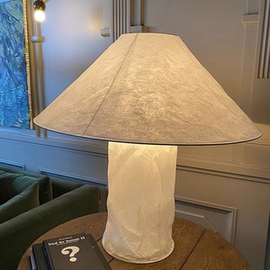 Table <b>Lamp</b> Nordic Style E27 LED Eye Caring <b>Switch</b> Control Bedroom Living Room Hotel Guesthouse Artistic Wabi Sabi Design - Product Image 1