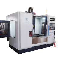 Fresadora CNC Vertical de 3 Ejes VMC850 para Trabajo Mediano, Sistema de Control GSK, Cono de Husillo BT40, Certificación CE, Automática