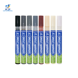 Penna stucco Grigio Chiaro <span class=keywords><strong>Piastrelle</strong></span> di Vernice Marker: Impermeabile Tile Boiacca Colorante e Sigillatore Pen Kit - Product Image 4