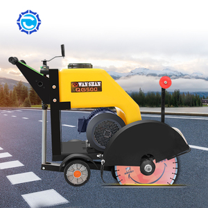 Бензиновый дизельный двигатель, бетонный дорожный резак, 400 мм, глубокая резка, сверхпрочная напольная пила для цементных и асфальтовых поверхностей - Product Image 1