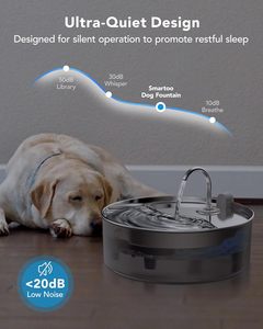 <span class=keywords><strong>Bebedero</strong></span> para Mascotas de Acero Inoxidable Ultrasilencioso de 7L/236oz/1.8Gal, Dispensador de Agua para Perros con Sistema de Multifiltración y <span class=keywords><strong>Grifo</strong></span> Automático - Product Image 5