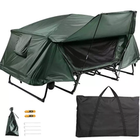 Tente de camping de conception unique lit pliant tente de camping lit de tente de couchage avec lit pour la vente en gros