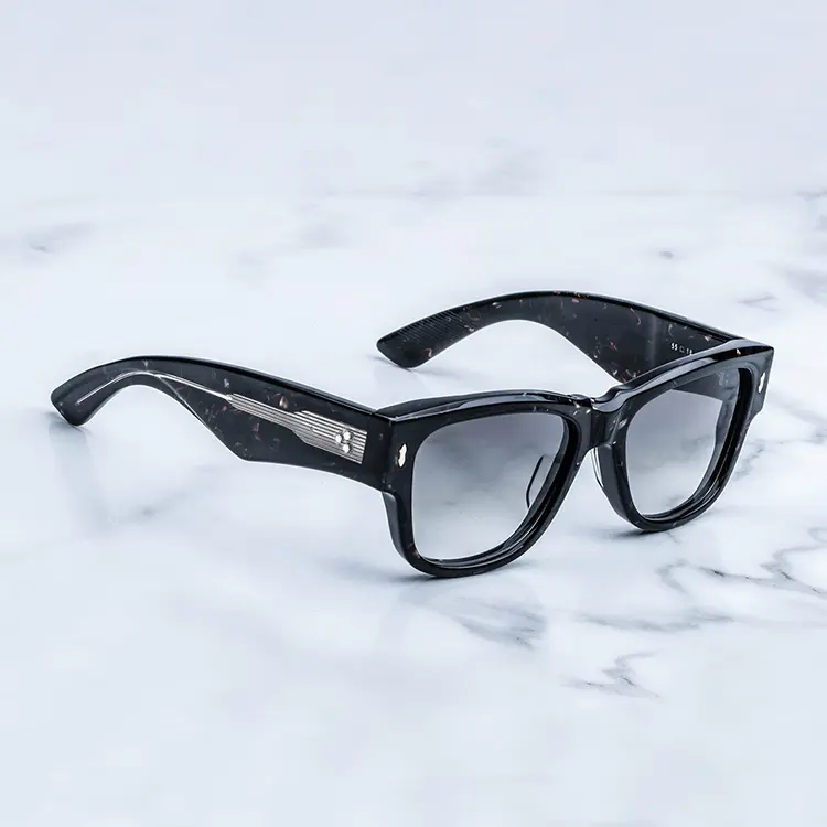 맞춤형 신제품 lunettes de soleil homme UV 400 프리미엄 남녀 공용 색조 편광 블랙 선글라스 남성 여성