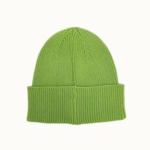 Bonnet d'hiver promotionnel en gros, prix d'usine, bonnets personnalisés pas chers avec logo brodé sur mesure - Product Image 2