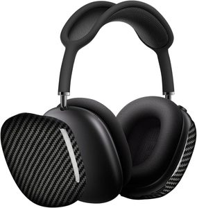 Étui à coins renforcés anti-chute en Fiber de carbone forgé arc-en-ciel de haute qualité pour écouteurs <span class=keywords><strong>AirPods</strong></span> Max - Product Image 1