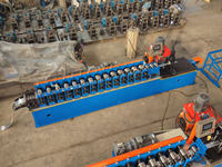 Machine automatique de profilage de rails à persiennes, machine de fabrication de profilés de quille à persiennes en acier galvanisé
