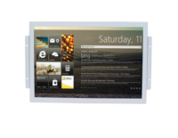 Monitor de pantalla táctil de marco abierto LCD industrial de 14 pulgadas con interfaz serie USB Nueva Pantalla de caja de metal para uso industrial