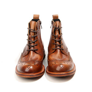 2026 New Men's <b>Boots</b> Designed in Italy Factory Wholesale High-Quality Cowhide <b>Boots</b> Custom-Made by Hand chukka <b>boots</b> - Product Image 5