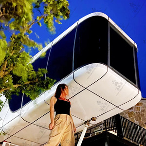 Cápsula Espacial Móvil con Revestimiento de Aluminio, Habitación Panorámica con Vista a las Estrellas, Casa Eps Infinity, Tecnología Inteligente, Experiencia de Internet - Product Image 3