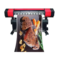 Plotter de Inyección de Tinta de Formato Grande de 1.6m 1.8m 3.2m, Impresora XP600 I3200 con Tinta Eco Solvente para Impresión de Pósters, Lonas y Vinilos