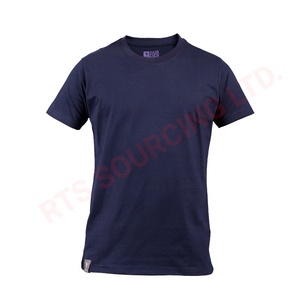 T-shirt solide pour hommes de qualité supérieure Tenue décontractée en coton confortable toutes saisons Coupe classique Armoire élégante Essentielle - Product Image 4
