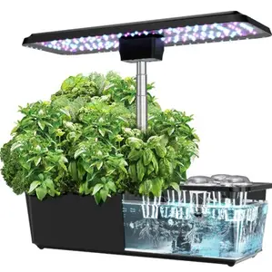Système hydroponique domestique OEM/ODM, éclairage horticole de croissance led, intelligent, pour jardin et jardinière, usine,