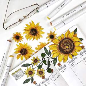 <span class=keywords><strong>Ohuhu</strong></span> - Juego de 200 <span class=keywords><strong>Rotuladores</strong></span> de <span class=keywords><strong>Alcohol</strong></span> de Doble Punta para Niños y Adultos, para Colorear, Incluye 1 Mezclador Incoloro - Product Image 6