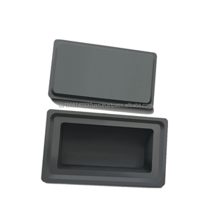 Molde de lingote de grafito resistente a altas temperaturas personalizado para refinación de oro - Product Image 1