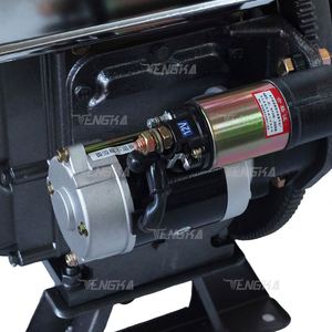 Moteur diesel monocylindre refroidi par eau Tengka Changchai ZS195 13HP 12HP, vente directe usine pour équipement d'extraction aurifère - Product Image 4